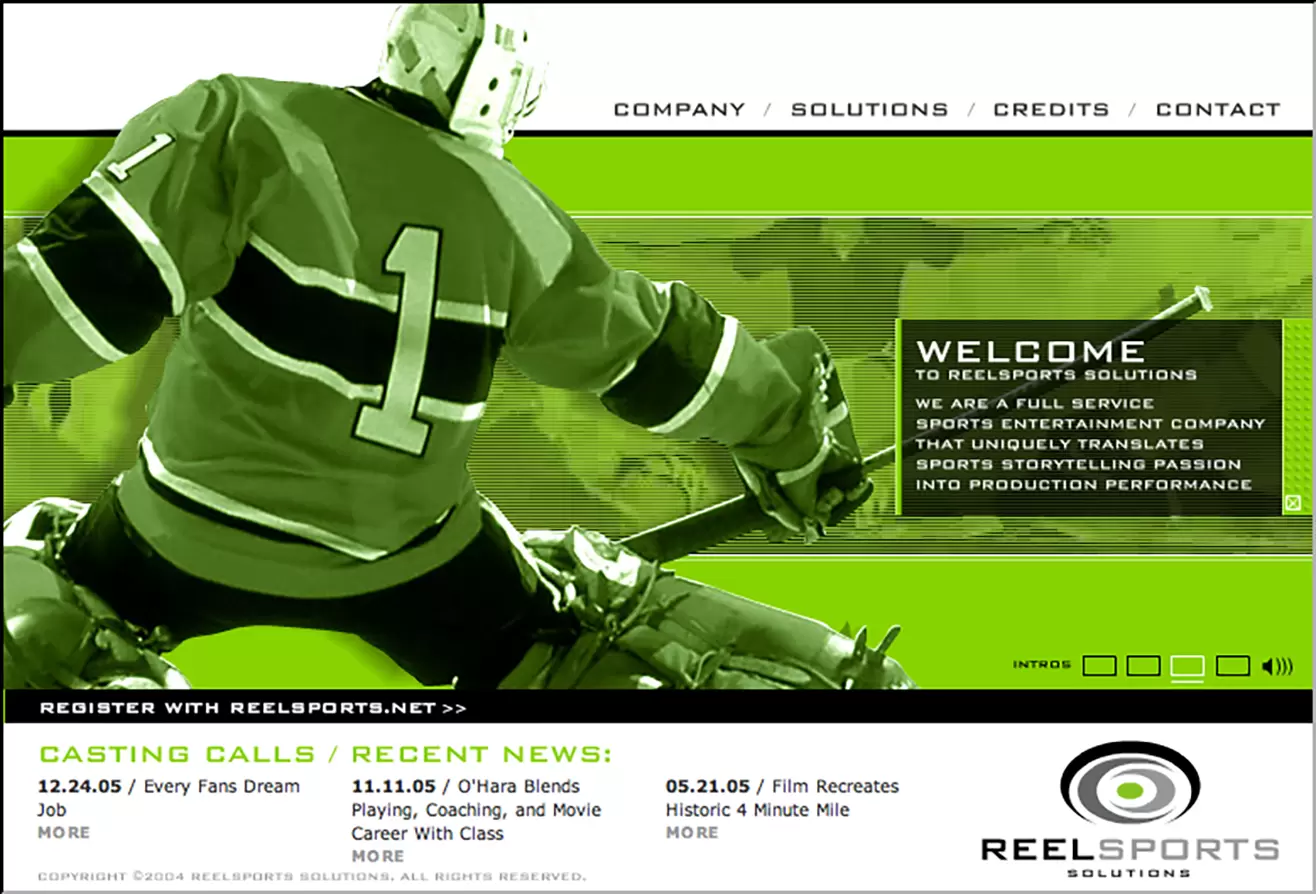 Green industrial machinery components on a website header for Sillco Industries.