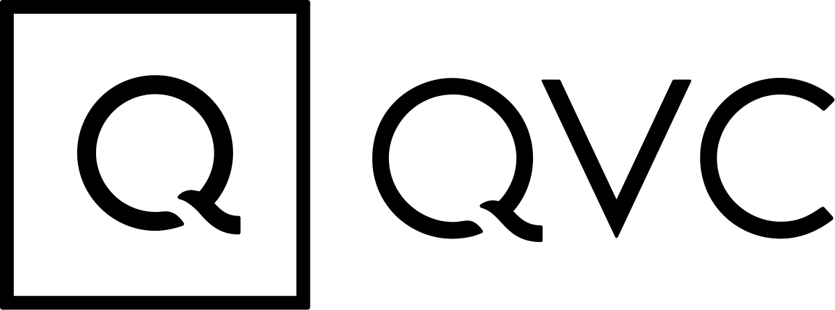 QVC logo with stylized Q in a square next to QVC text.