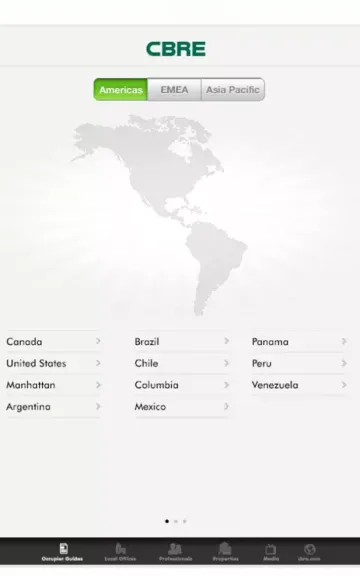 Website interface showing world map silhouette with form fields below