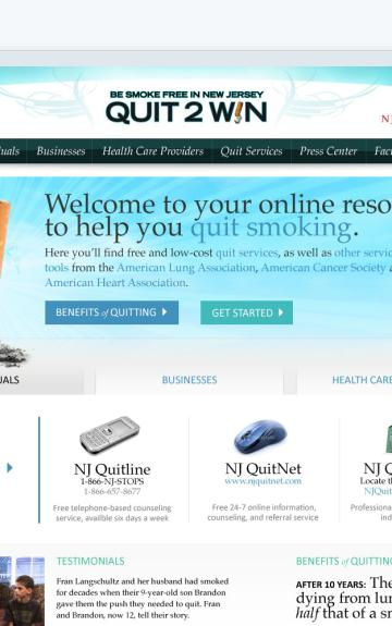 Screenshot of an office supplies website showing product categories and a banner promoting online ordering.
