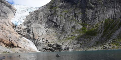 Glacier in Norway