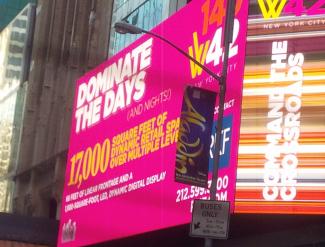 140W42 street level signage